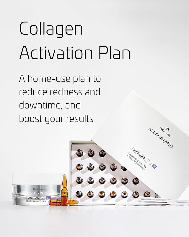 Skin Hydrating Collagen Activation plan to reduce skin redness and rejuvenate skin