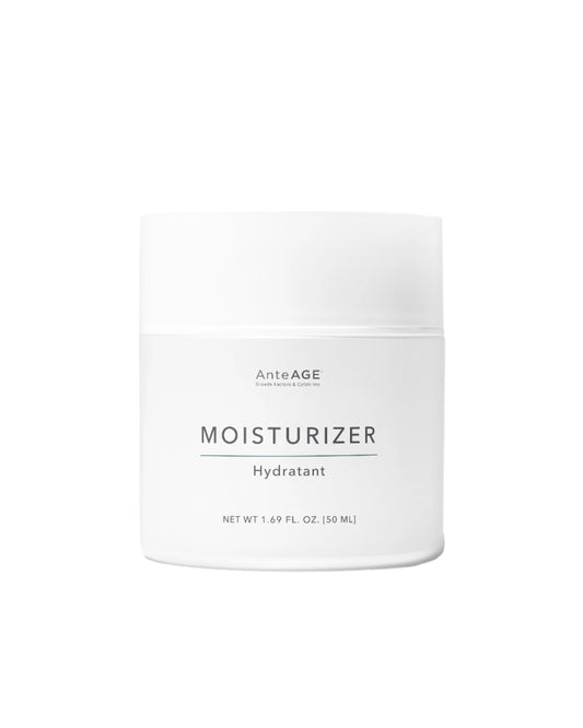 AnteAGE MD Moisturiser ceramide-rich face cream to hydrate, calm sensitive skin, and repair the skin barrier after dryness or treatments