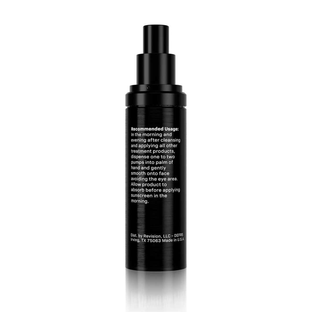 Revision Skincare D·E·J Face Cream, a daily serum that firms, smooths, and strengthens the skin for a youthful look.