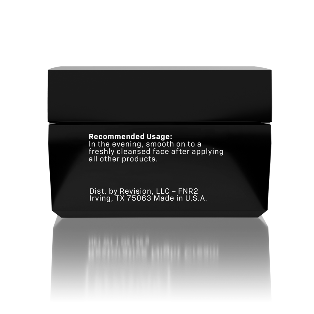 Revision Skincare Firming Night Treatment, a rich overnight cream that hydrates, firms, and smooths skin while you sleep.