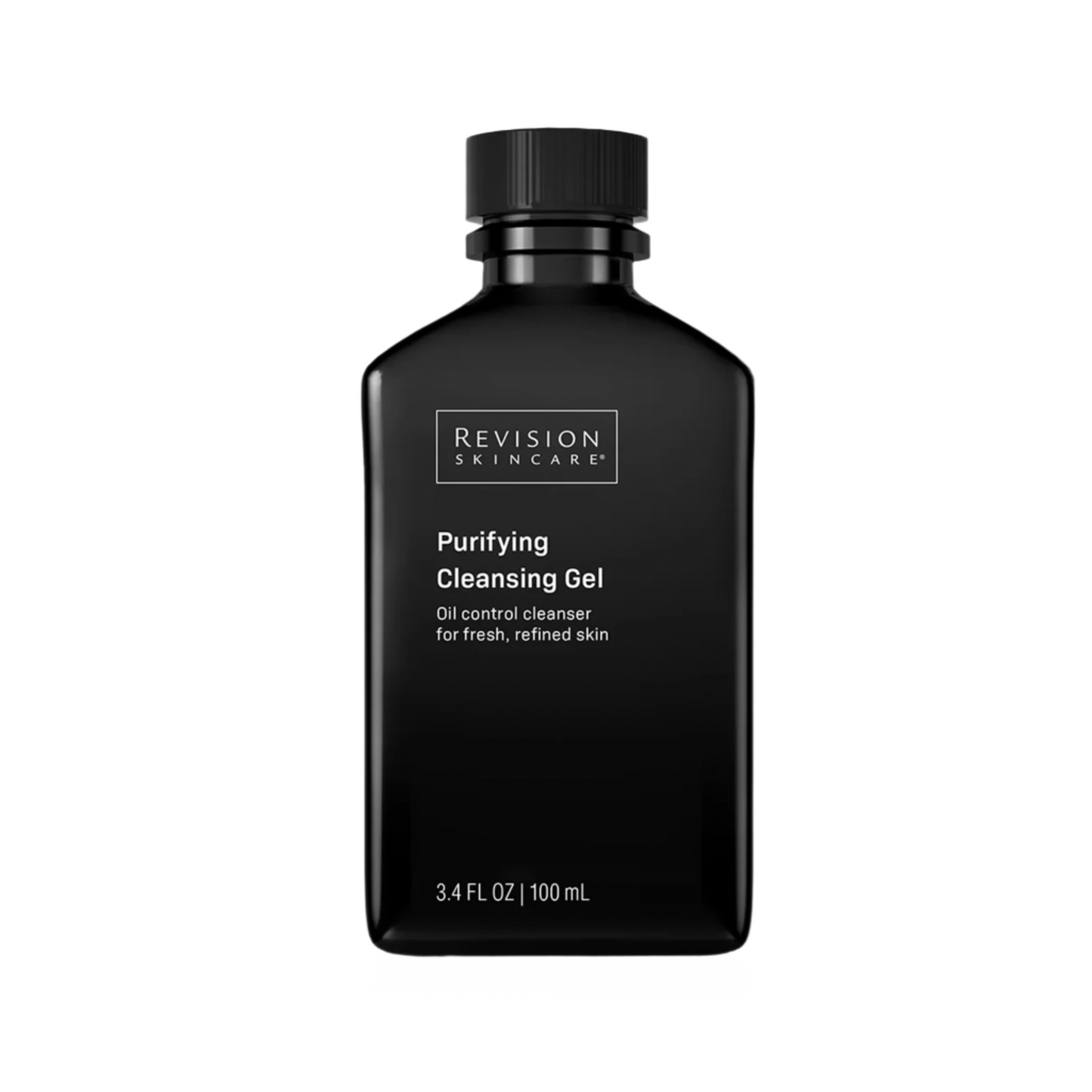 Bottle of Revision Skincare Purifying Cleansing Gel – clarifying face wash for oily, congested, or blemish-prone skin