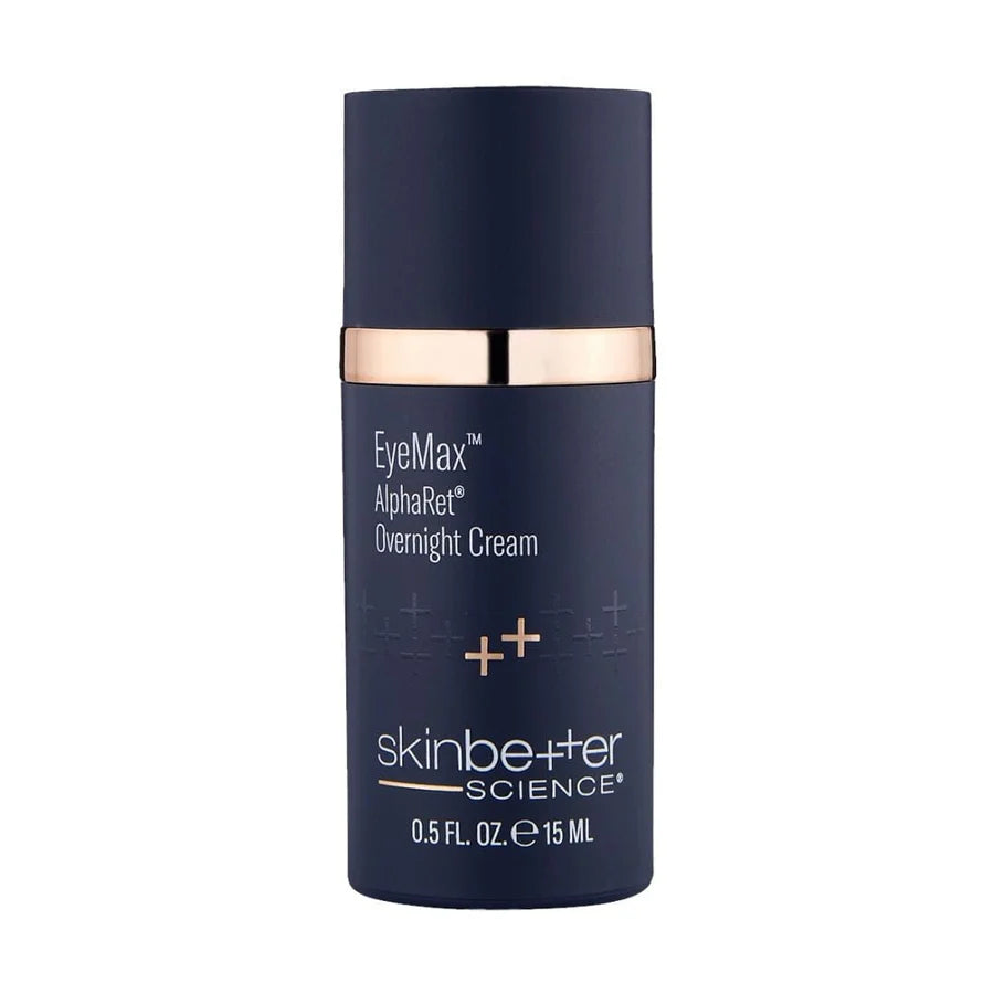 Skinbetter Science EyeMax AlphaRet Overnight Cream – 15ml retinol eye cream to smooth fine lines, brighten dark circles, and firm under-eye skin