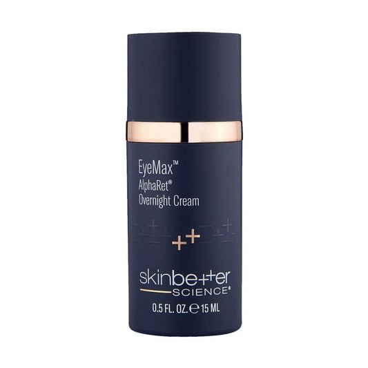 Skinbetter Science EyeMax AlphaRet Overnight Cream – 15ml retinol eye cream to smooth fine lines, brighten dark circles, and firm under-eye skin