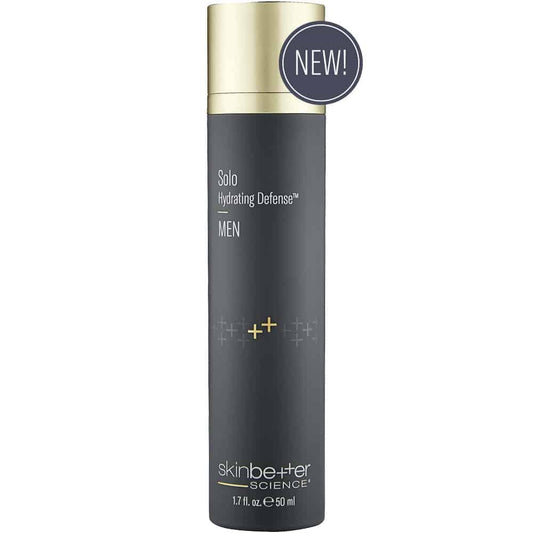 Skinbetter Science Solo Hydrating Defense Serum for Men – 30ml antioxidant and oil-control serum in sleek pump bottle