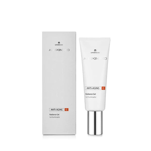 ALLSKIN MED C Radiance Gel powerful antioxidant vitamin C moisturiser for brightening, hydration, and hyperpigmentation