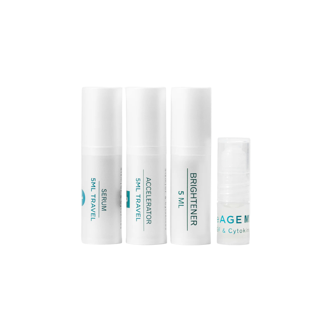 AnteAGE Brightening Aftercare Kit for post-treatment skin care, brightening, and rejuvenation with growth factors and antioxidants