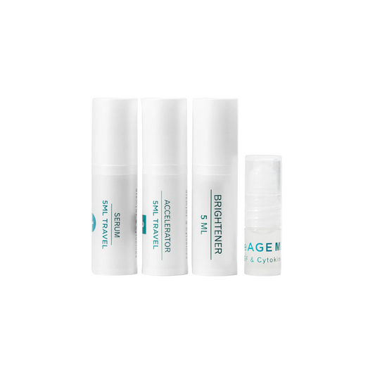 AnteAGE Brightening Aftercare Kit for post-treatment skin care, brightening, and rejuvenation with growth factors and antioxidants