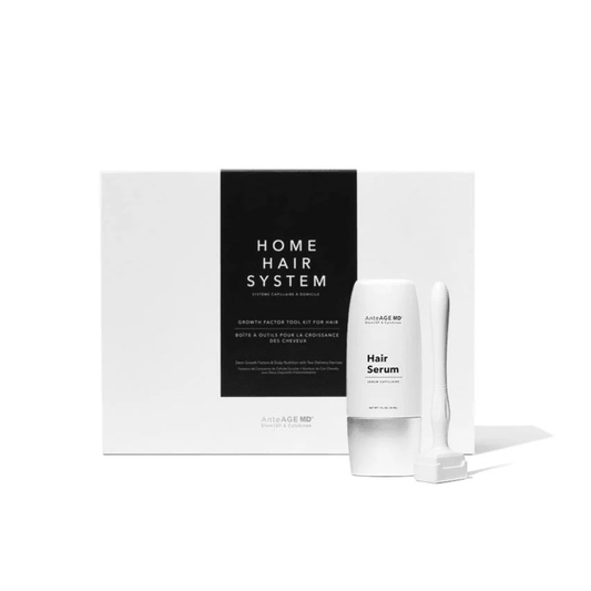 AnteAGE MD Home Hair Regrowth System for promoting healthy hair growth, strengthening follicles, and achieving thicker, fuller hair