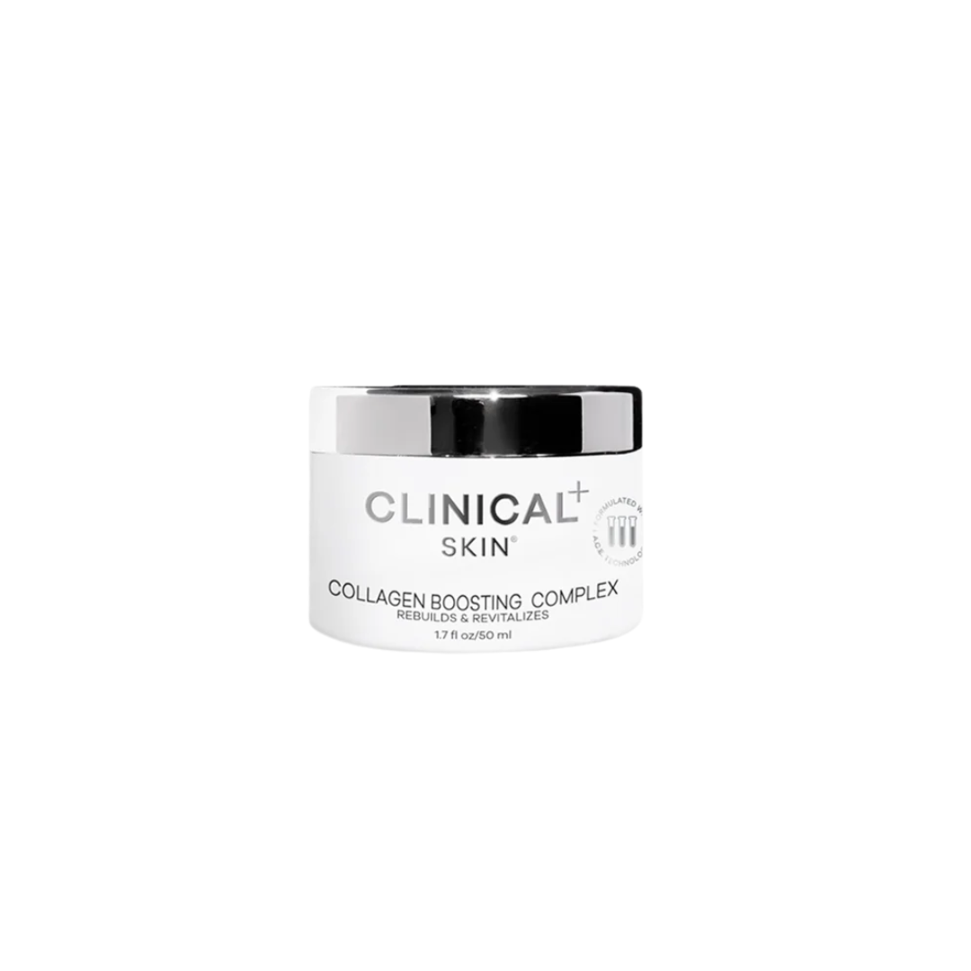 Clinical Skin Collagen Boosting Complex for enhancing collagen, improving firmness, and promoting youthful, smooth skin