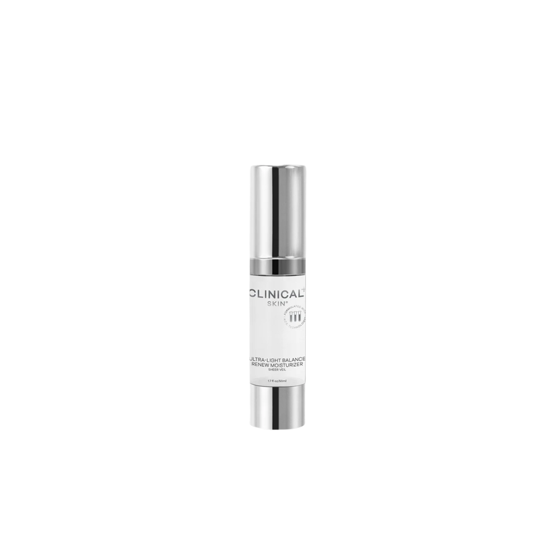 Clinical Skin Ultra-Light Balance Renew Moisturizer for lightweight hydration, oil control, and refreshed, balanced skin