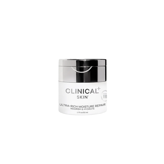 Clinical Skin Ultra-Rich Moisture Repair for deeply hydrating, nourishing, and restoring dry, damaged skin