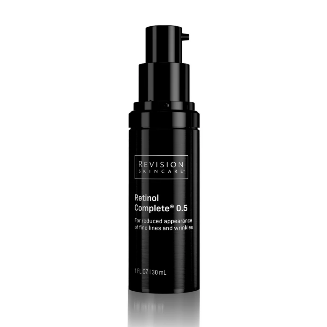 Revision Skincare Retinol Complete 0.5 for smoothing, brightening, and reducing fine lines and wrinkles
