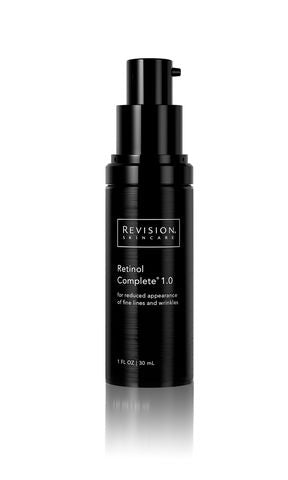 Revision Skincare Retinol Complete 1.0 for smoothing, brightening, and reducing fine lines and wrinkles