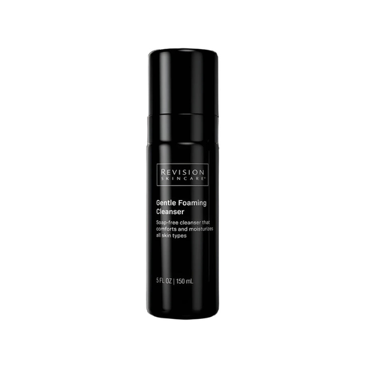 Bottle of Revision Skincare Gentle Foaming Cleanser calming daily face wash for dry, sensitive, or post-treatment skin