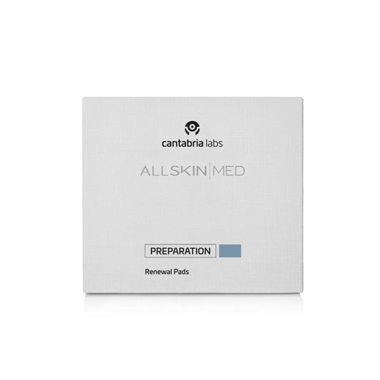 ALLSKIN MED Renewal Pads for gentle exfoliation, pore refining, and improving skin texture for a brighter complexion